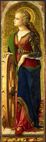 Картина автора Кривелли Карло под названием Saint Catherine