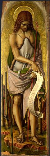 Картина автора Кривелли Карло под названием Saint John the Baptist