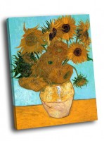 Картина автора Ван Гог под названием Подсолнухи