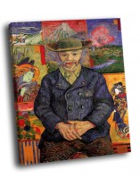 Картина автора Ван Гог под названием Портрет Папаши Танги