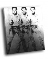 Картина автора Уорхол Энди под названием Triple Elvis