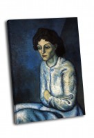 Картина автора Пабло Пикассо под названием Женщина со скрещёнными руками