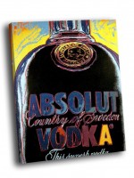 Картина автора Уорхол Энди под названием Absolut Vodka