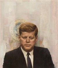 Картина автора Авати Джеймс под названием President John F. Kennedy