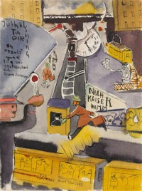 Картина автора Адриан-Нильссон Геста под названием Nach Kaiser Damm