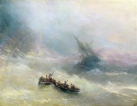 Картина автора Айвазовский Иван под названием Буря