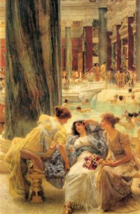 Картина автора Альма-Тадема Сэр Лоуренс под названием The Baths of Caracalla