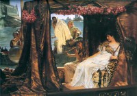 Картина автора Альма-Тадема Сэр Лоуренс под названием Antony and Cleopatra