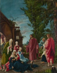 Картина автора Альтдорфер Альбрехт под названием Christ taking Leave of his Mother