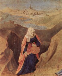 Картина автора Анджелико Фра под названием Haupttafel des Altarretabels zum Leben Marias