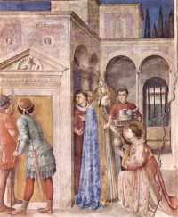 Картина автора Анджелико Фра под названием Freskenzyklus zum Leben der Heiligen Stephan und Laurentius