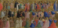 Картина автора Анджелико Фра под названием The Virgin Mary with the Apostles and Other Saints
