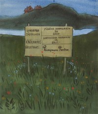 Картина автора Аросениус Ивар под названием Annonsplank/Billboard