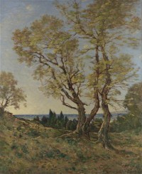 Картина автора Арпиньи Анри Жозеф под названием Olive Trees at Menton
