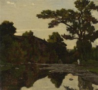 Картина автора Арпиньи Анри Жозеф под названием A River Scene