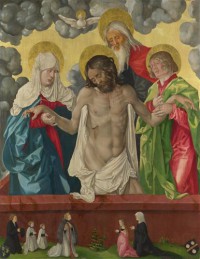 Картина автора Бальдунг (Грин) Ганс под названием The Trinity and Mystic Pieta