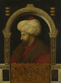 Картина автора Беллини Джентиле под названием The Sultan Mehmet II