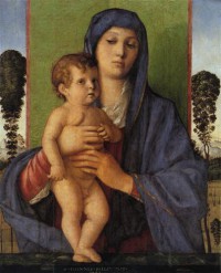 Картина автора Беллини Джованни под названием Madonna degli Alberetti