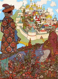 Картина автора Билибин Иван под названием Царь Салтан-2