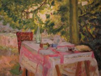 Картина автора Боннар Пьер под названием Table Set in a Garden
