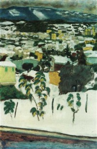 Картина автора Боннар Пьер под названием Le Cannet sous la neige