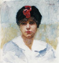 Картина автора Боннар Пьер под названием Portrait de Lucienne Dupuy de Frenelle