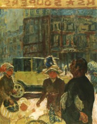 Картина автора Боннар Пьер под названием La Place Clichy Détail 2