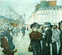 Картина автора Боннар Пьер под названием La Place Clichy