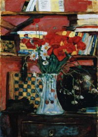 Картина автора Боннар Пьер под названием Fleurs et Livres