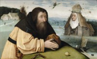 Картина автора Босх Иероним под названием The Temptations of Saint Anthony
