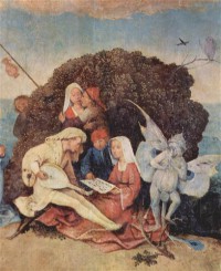 Картина автора Босх Иероним под названием The Hay Wagon