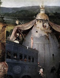 Картина автора Босх Иероним под названием Triptych of Temptation of St. Anthony