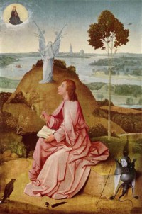 Картина автора Босх Иероним под названием Hl. Johannes der Evangelist auf Patmos