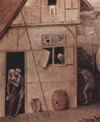 Картина автора Босх Иероним под названием Der Landstreicher