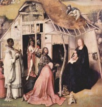 Картина автора Босх Иероним под названием Epiphanie-Triptychon