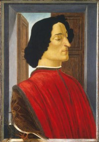 Картина автора Боттичелли Сандро под названием Portrait of the Giuliano de Medici