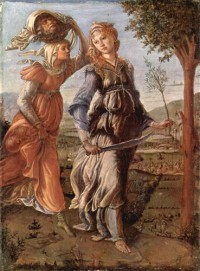 Картина автора Боттичелли Сандро под названием The return of Judith to Bethulia