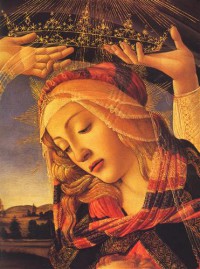 Картина автора Боттичелли Сандро под названием The Madonna of the Magnificat