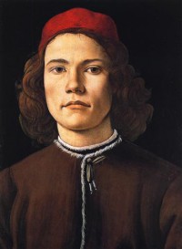 Картина автора Боттичелли Сандро под названием Portrait of a young man