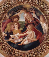 Картина автора Боттичелли Сандро под названием Madonna with Christ Child