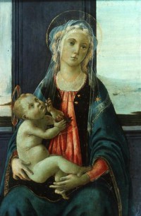 Картина автора Боттичелли Сандро под названием Madonna