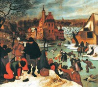Картина автора Брейгель Младший Питер под названием Зима,катание на коньках