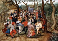 Картина автора Брейгель Младший Питер под названием Деревенская свадьба