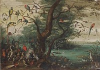 Картина автора Брейгель Младший Ян под названием A Concert of Birds  				 - Концерт Птицы