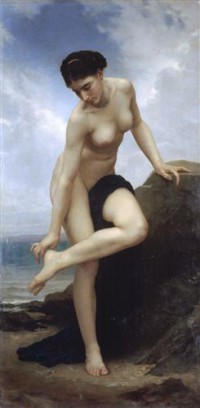 Картина автора Бугеро Вильям-Адольф под названием Apres le bain 1875