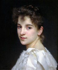 Картина автора Бугеро Вильям-Адольф под названием Portrait de Gabrielle Cot  				 - Габриэль Кот