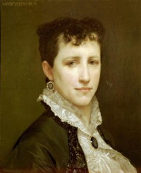 Картина автора Бугеро Вильям-Адольф под названием Portrait of Miss Elizabeth Gardner