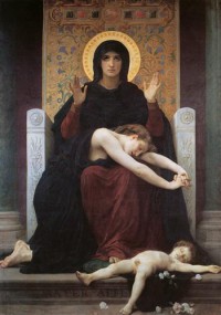 Картина автора Бугеро Вильям-Адольф под названием Vierge Consolatrice