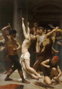 Картина автора Бугеро Вильям-Адольф под названием Flagellation de Notre Seigneur Jesus Christ