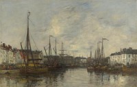 Картина автора Буден Эжен под названием Brussels Harbour